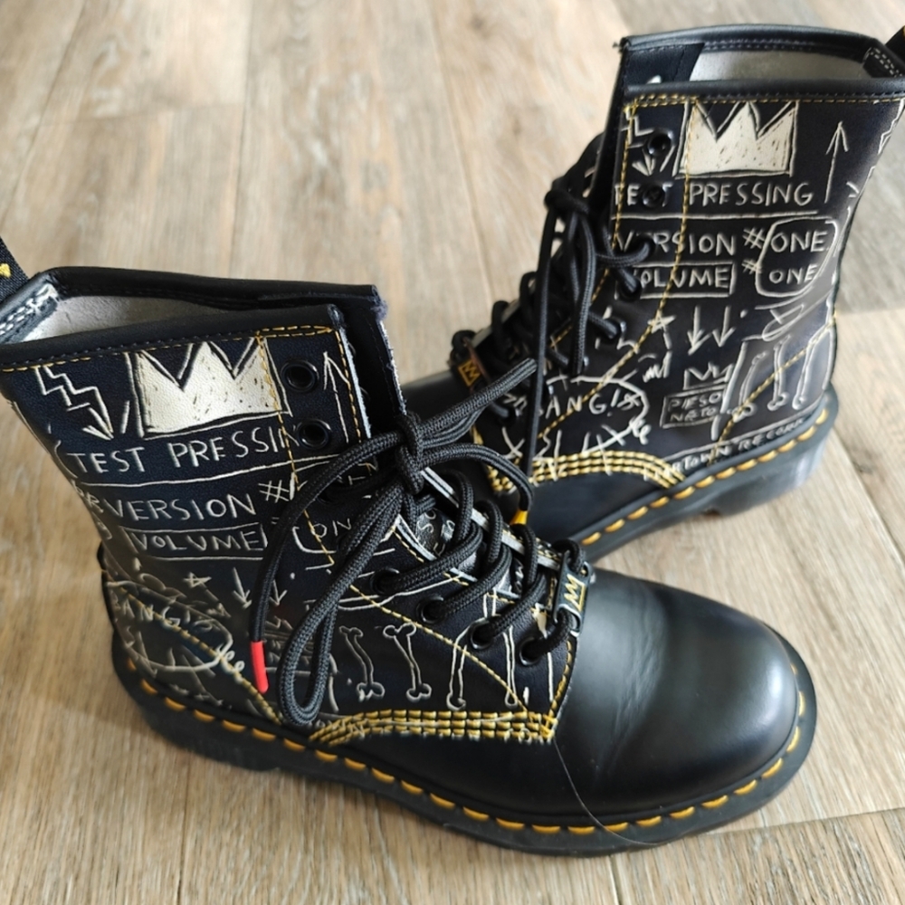 1460 Basquiat Leather Lace Up Boots